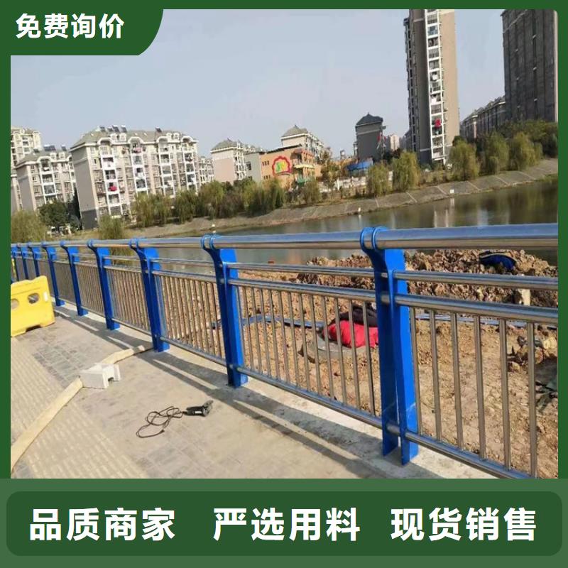 湖北省荆州经营Q235桥梁防撞栏杆强度高方便运输