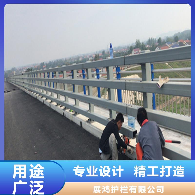 湖北省荆门销售木纹转印景观桥梁栏杆展鸿护栏长期有售