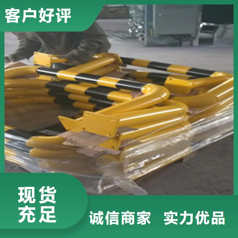 氟碳漆喷塑防撞护栏纯手工焊接