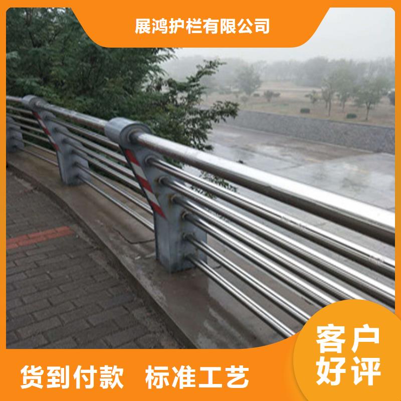 广东广州附近展鸿静电喷塑河道栏杆寿命长久