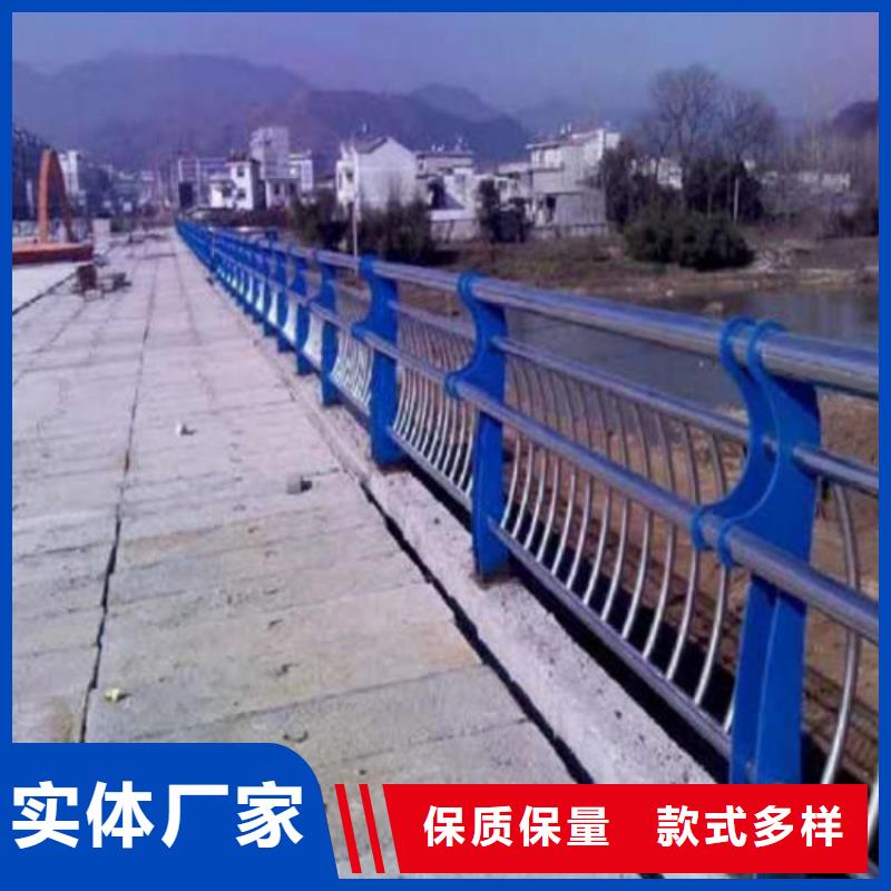 桥梁护栏不锈钢复合管栏杆严选材质