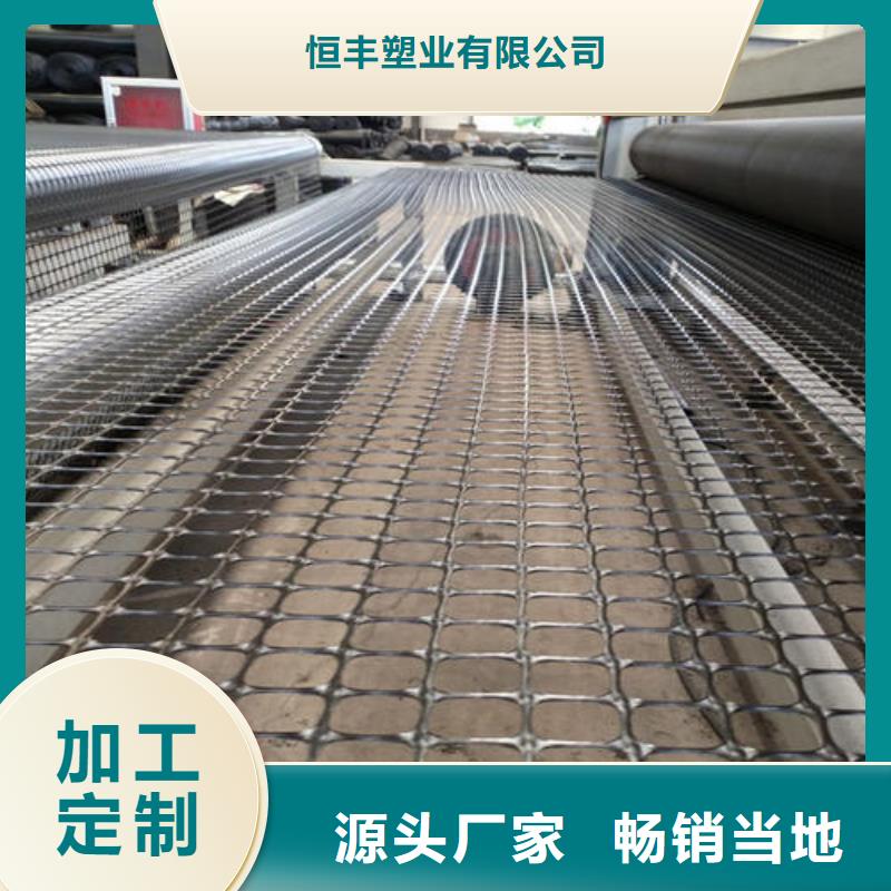 【 双向塑料土工格栅_三维植被网源头采购】恒丰土工格室