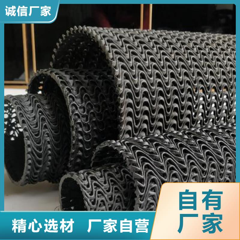 【硬式透水管三维土工网垫精品优选】