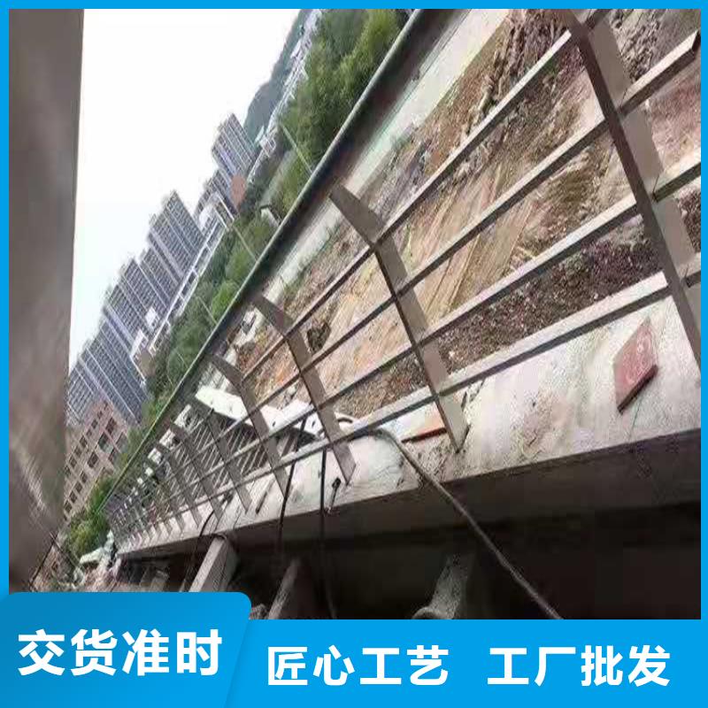 桥梁栏杆-镀锌喷塑防撞栏厂家规格全