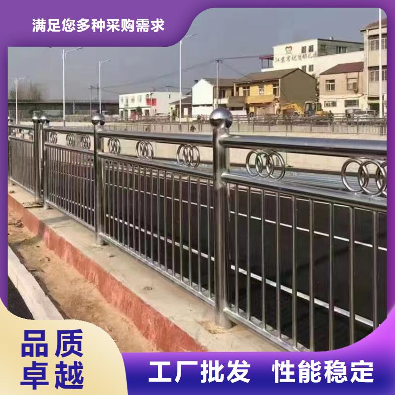 郴州现货静电喷塑桥梁防撞铝合金护栏规格齐全