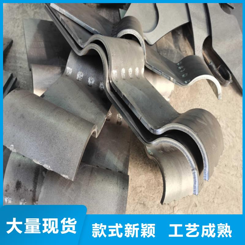 不锈钢复合管防撞护栏_立柱产品实拍