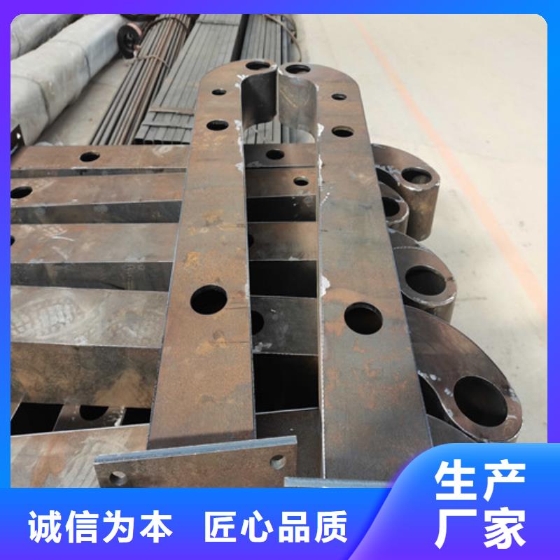 可定制的不锈钢复合管河道护栏厂家