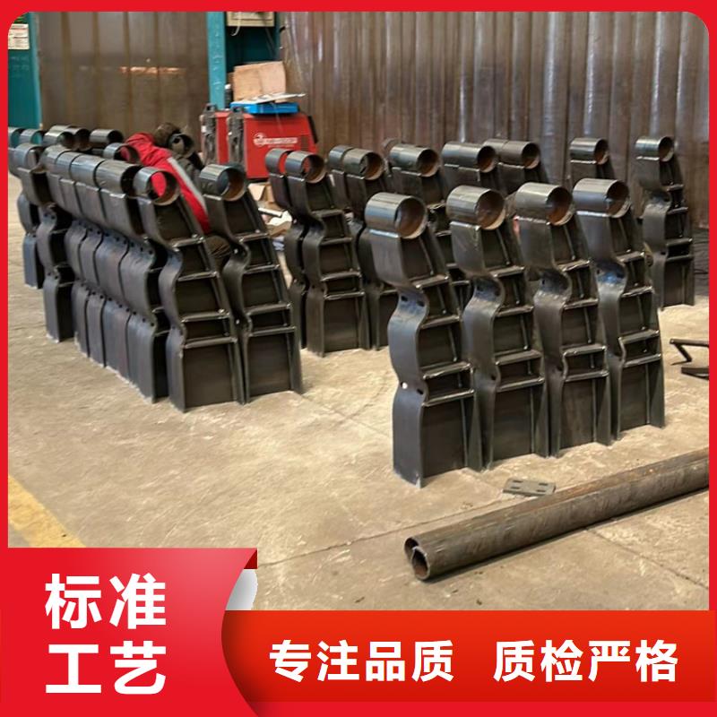 #不锈钢复合管河道护栏#到厂参观