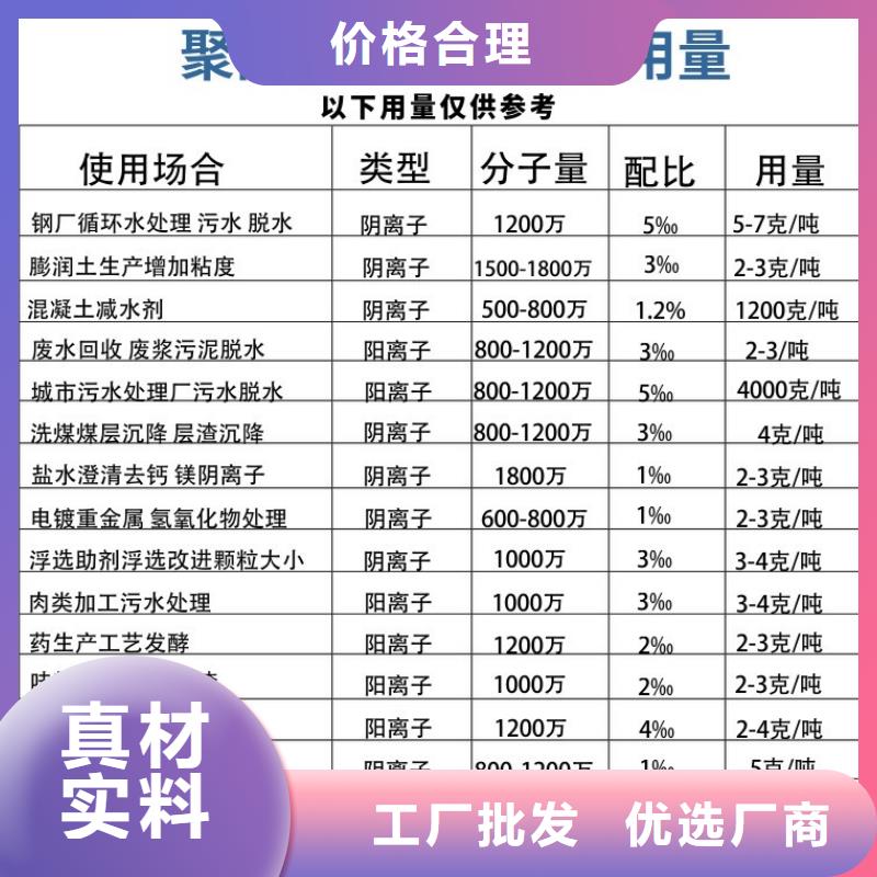 凝集剂生产