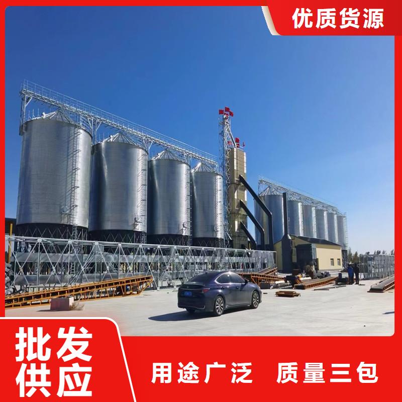大型立式粮食筒仓队伍