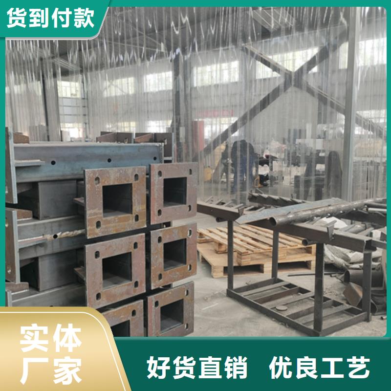 桥梁护栏 不锈钢复合管道路栏杆定制不额外收费