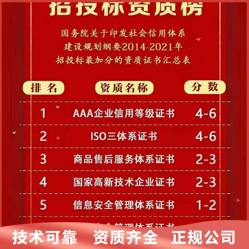 ISO认证AAA级信用企业资质齐全