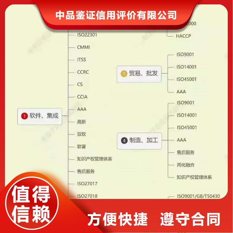 ISO认证企业品牌认证诚信经营