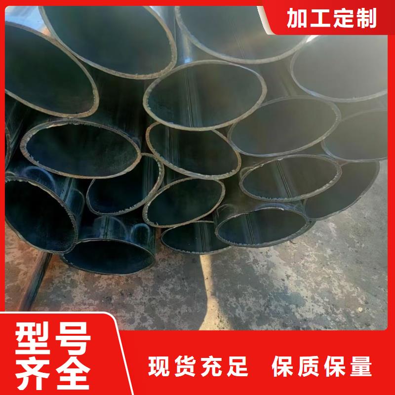 316L不锈钢大口径D型管来厂考察