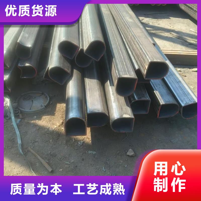 316L不锈钢大口径D型管来厂考察
