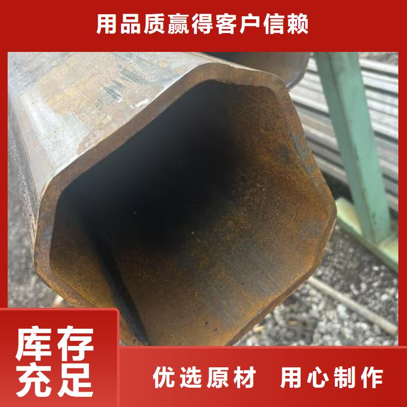 316L不锈钢大口径D型管来厂考察