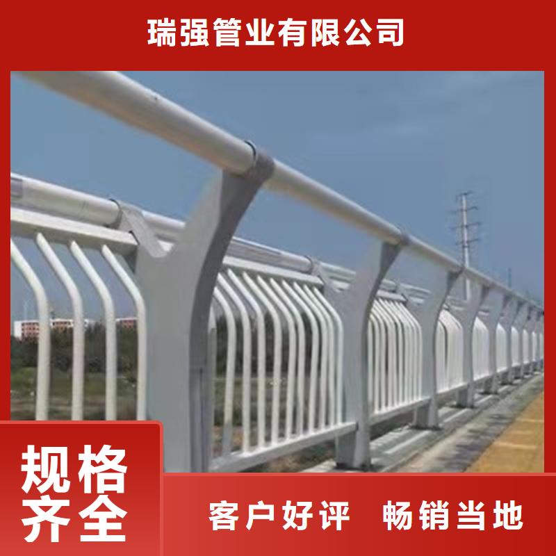 防撞桥梁护栏立柱来厂考察