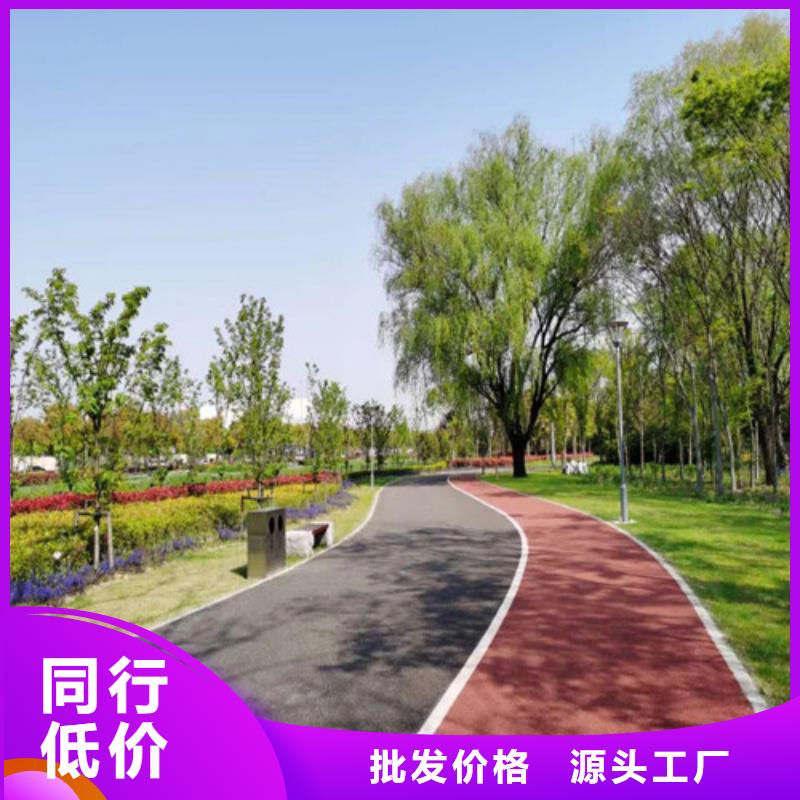 儋州市公园EPDM健身步道为您节省成本