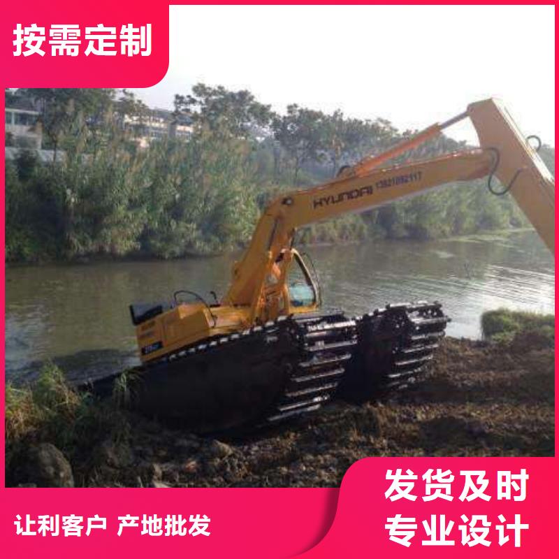 <辽阳>优选五湖水上干活的挖掘机租赁厂家，定制