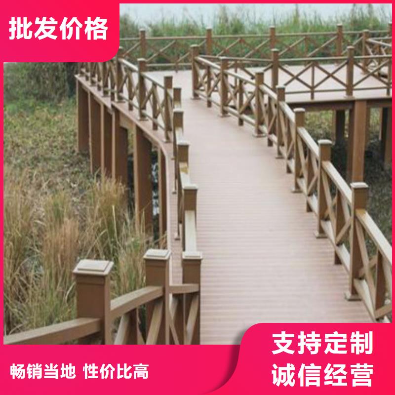 青岛市城阳区碳化木长廊