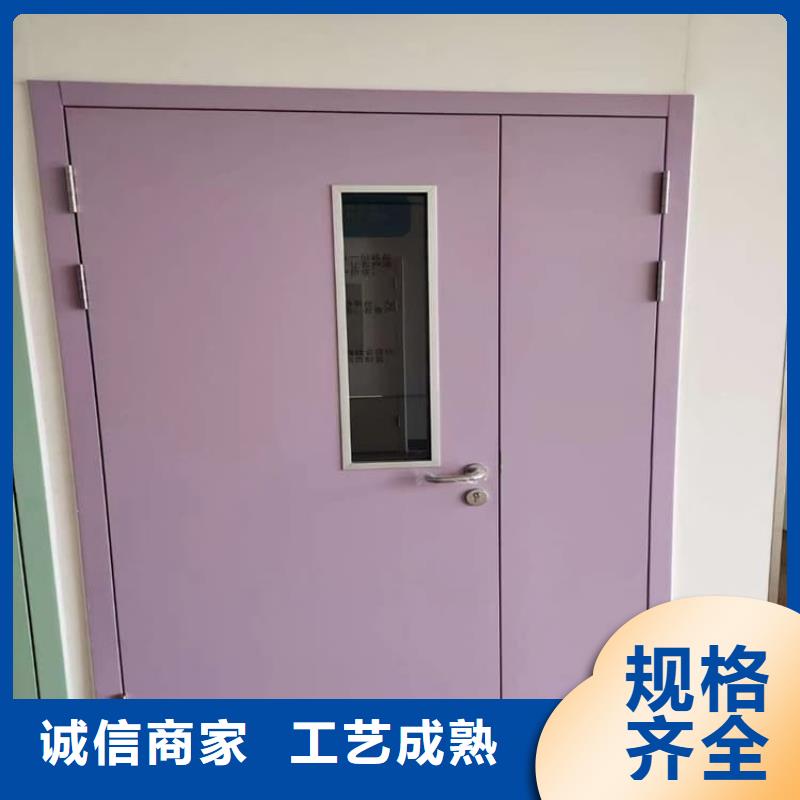 手动双开铅门施工安装