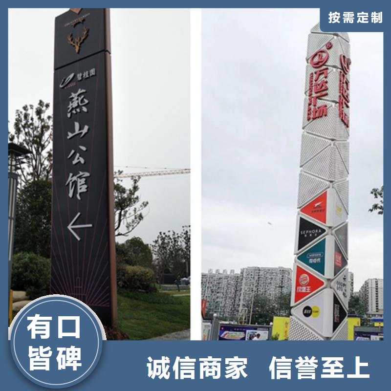 可定制的精神堡垒导视牌厂家