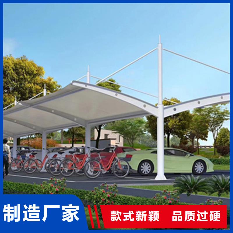 自行车停车棚智能垃圾分类箱用心制作