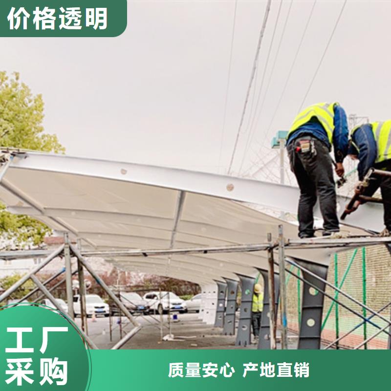 自行车停车棚铝制灯杆灯箱用心经营当地品牌