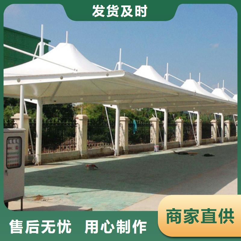 自行車停車棚智能垃圾分類箱用心制作