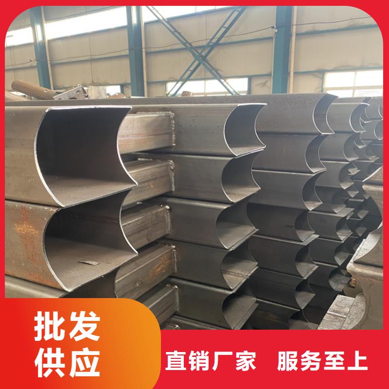防撞钢护栏立柱设计方案