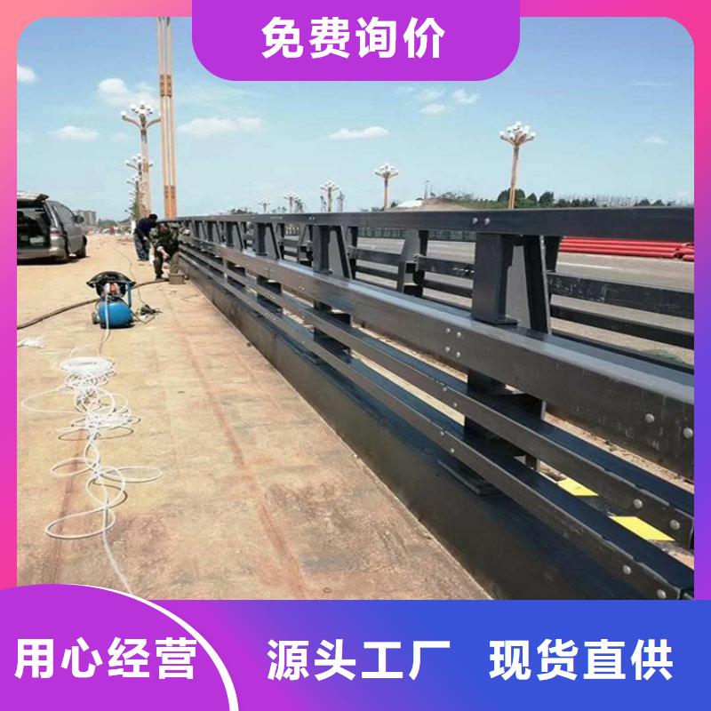 交通防撞護(hù)欄施工圖片
