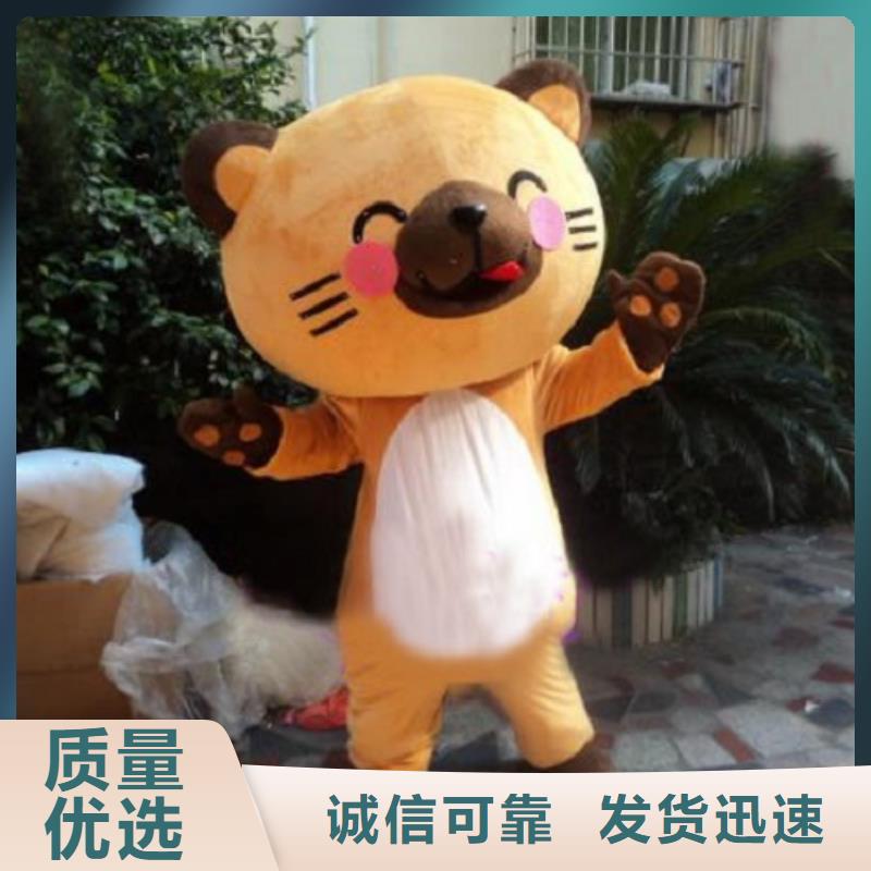 河北石家庄卡通行走人偶定做厂家/大头毛绒公仔造型多