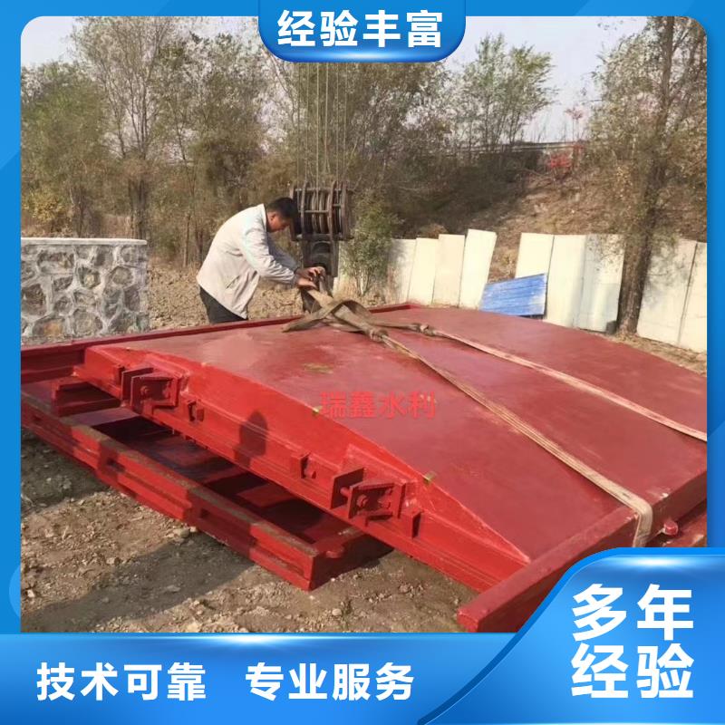 平面拱形闸门-双向拦水铸铁闸门自动化