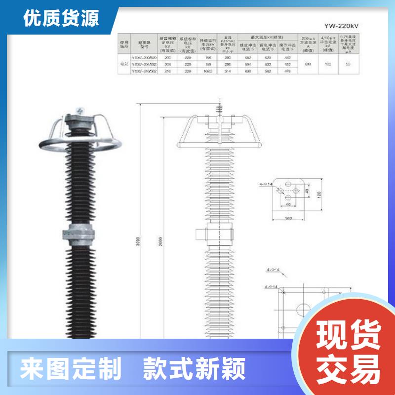 ＿氧化锌避雷器HY10WZ-100/260