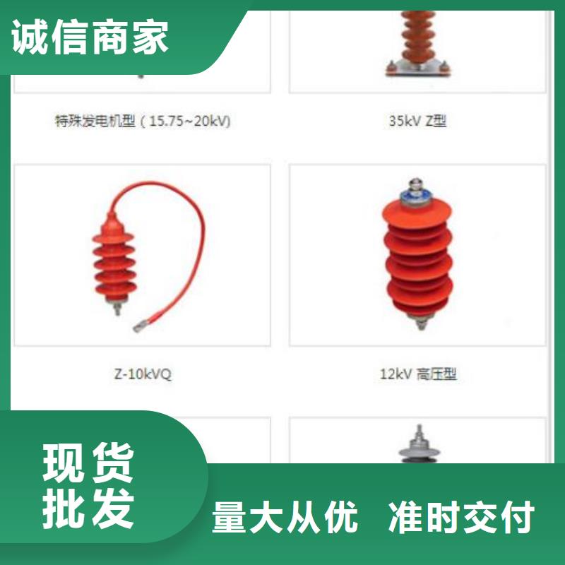 避雷器HY10WZ-100/260氧化锌避雷器金属氧化物避雷器厂家