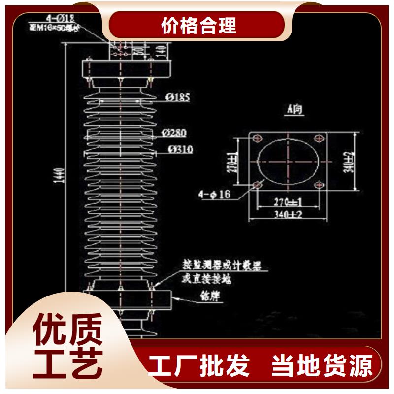 可折卸式10KV避雷器HY5WS/17/50IVDL-DT【羿振电气】