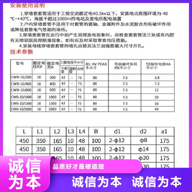 交流穿墻套管CWW-35/400-3