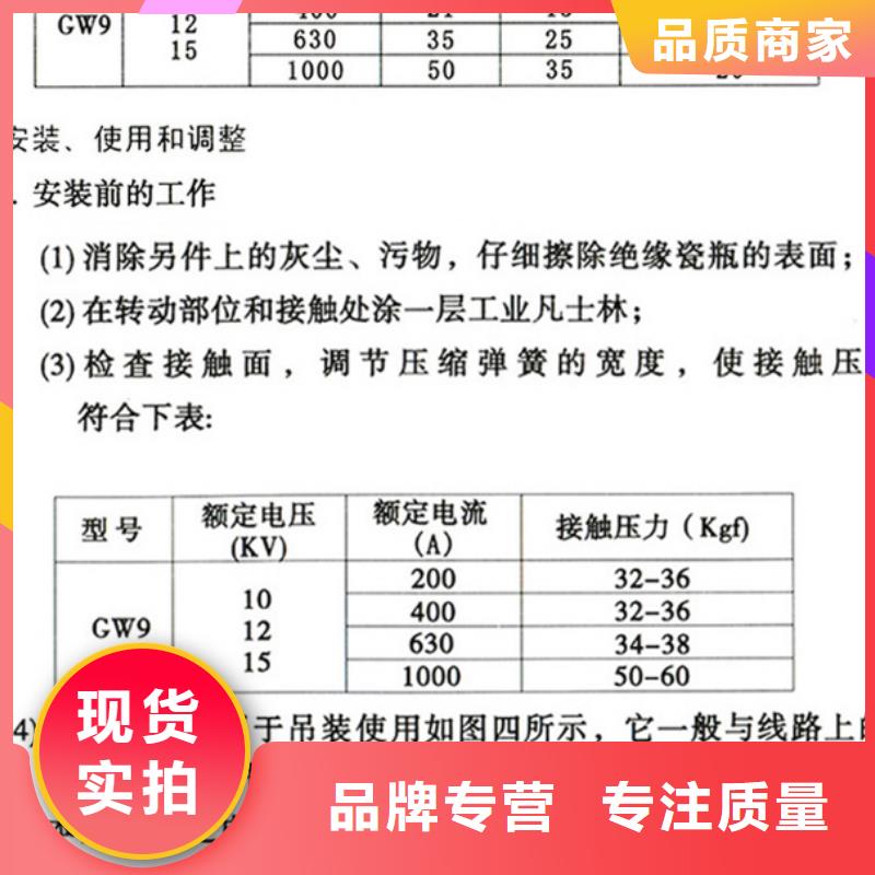單極隔離開關GW9-10G/1250A在線報價