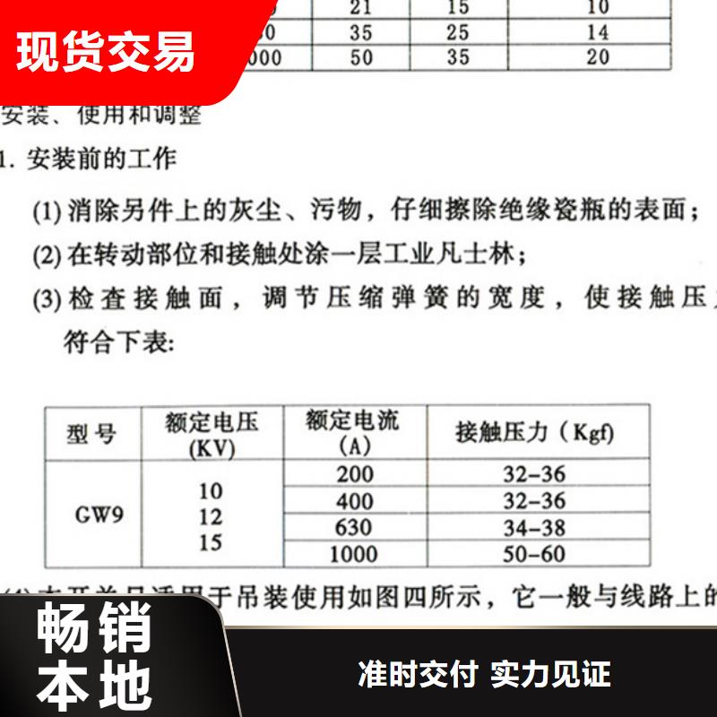 【羿振电气】高压隔离开关GW9-20G/630A