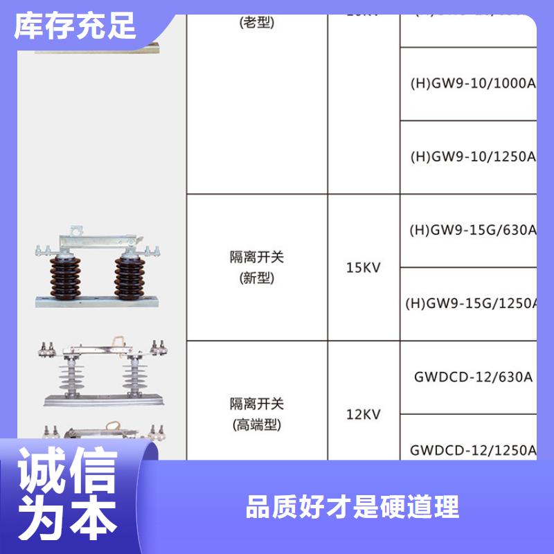 【户外隔离刀闸】HGW9-12G/400A