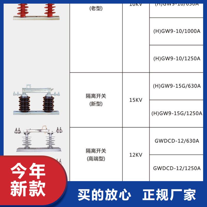 【羿振电气】户外高压交流隔离开关：GW9-10/400厂家