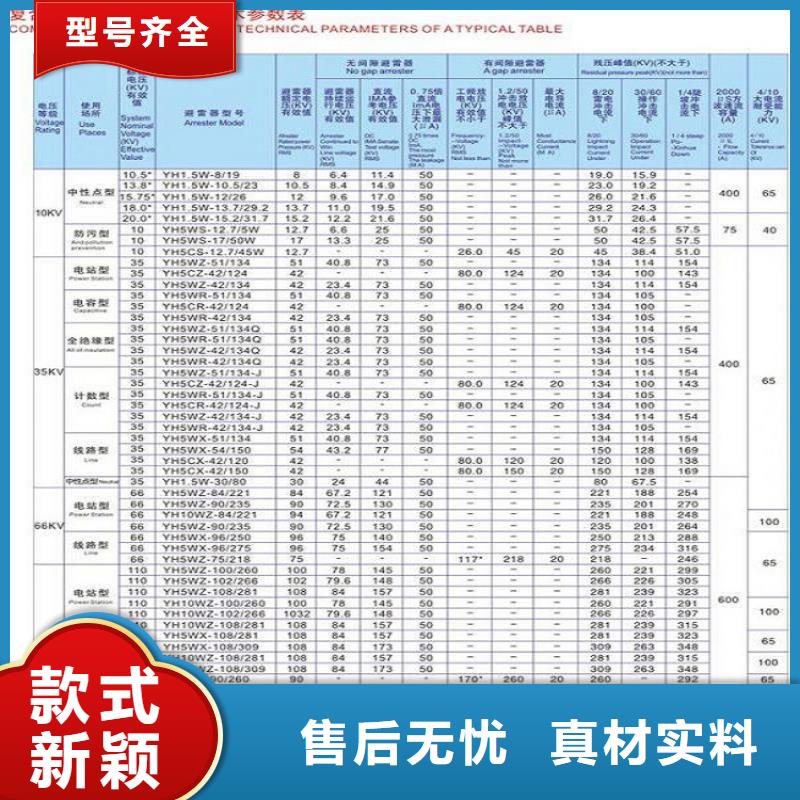 氧化锌避雷器YH5W2-54/134量大从优