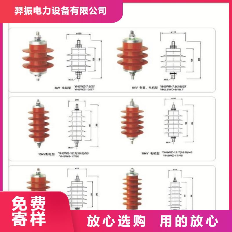 金属氧化物避雷器Y10W-204/532浙江羿振电气有限公司