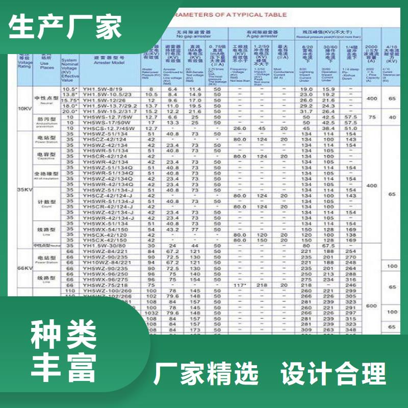 避雷器YH5WX2-54/134L.