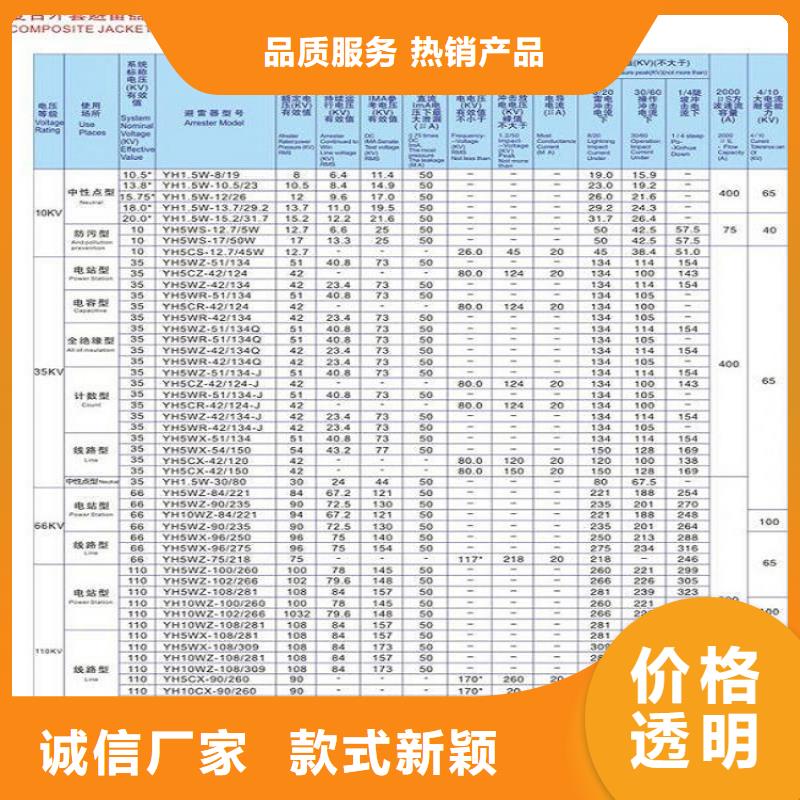 避雷器HY5WR1-90/236【羿振电力】