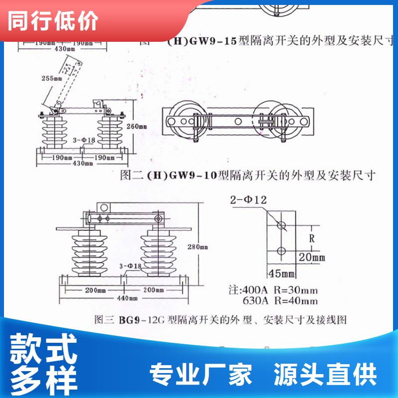 【單極隔離開關】GW9-10-200A