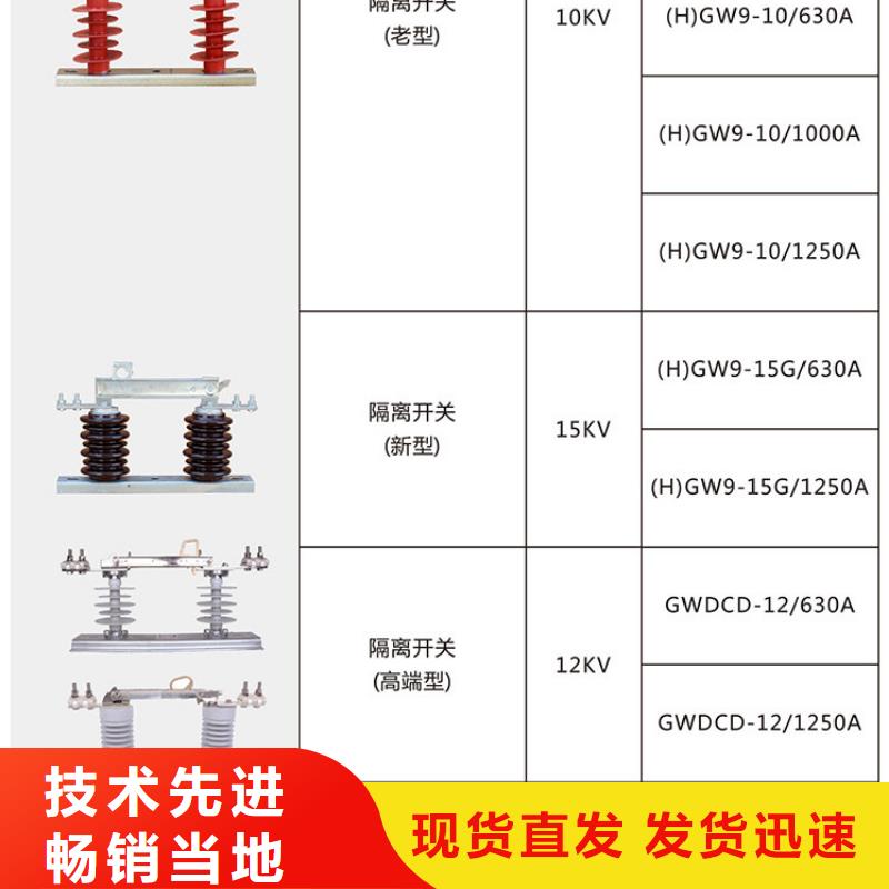 【高压隔离开关】HGW9-15G/630