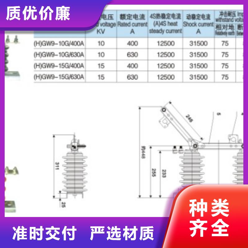 【單極隔離開關】GW9-10-200A