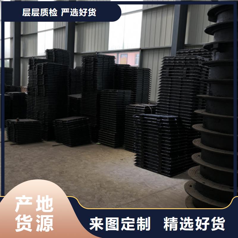 700*800球墨铸铁圆卡簧井盖生产
