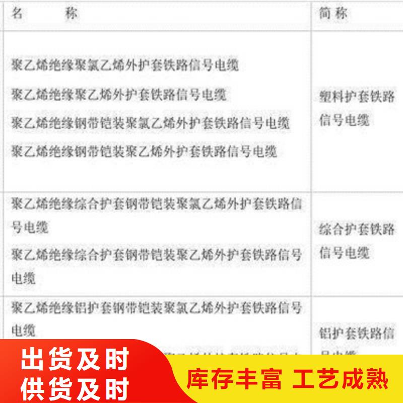 生产铁路信号电缆PTYA22的经销商